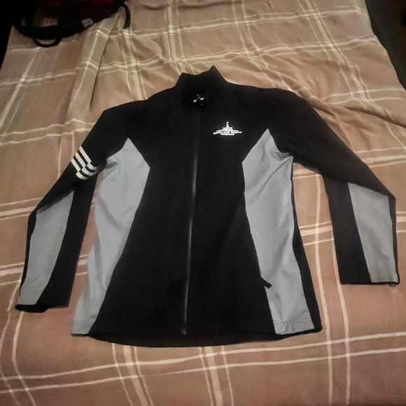 Adidas Golf Climaproof Ling Sleeve Zip-Up - Picture 2 of 3